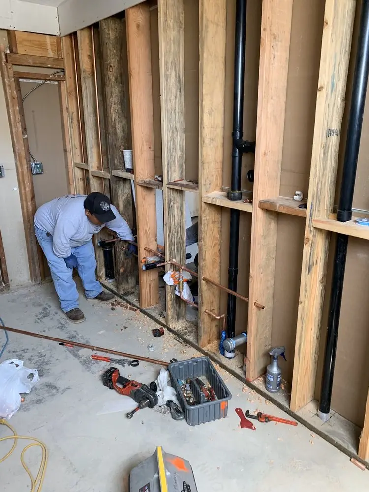 Commercial rough-in plumbing for Commercial Plumbing in Germantown Estates